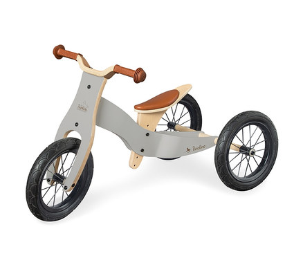 Graues Pinolino Laufdreirad Oskar.