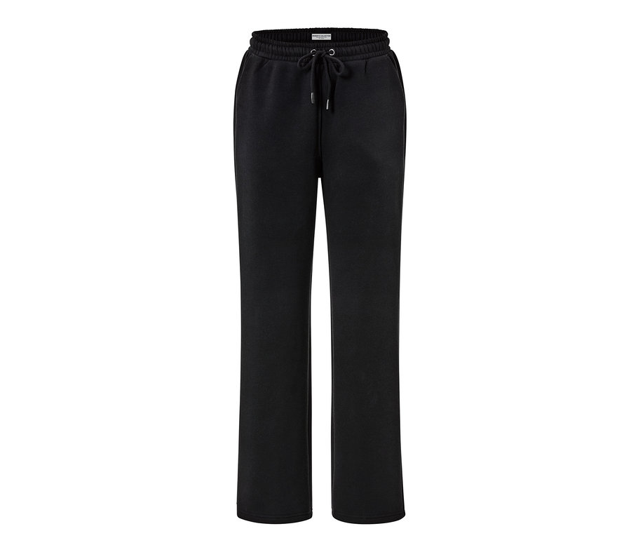 Eine schwarze Sweathose.