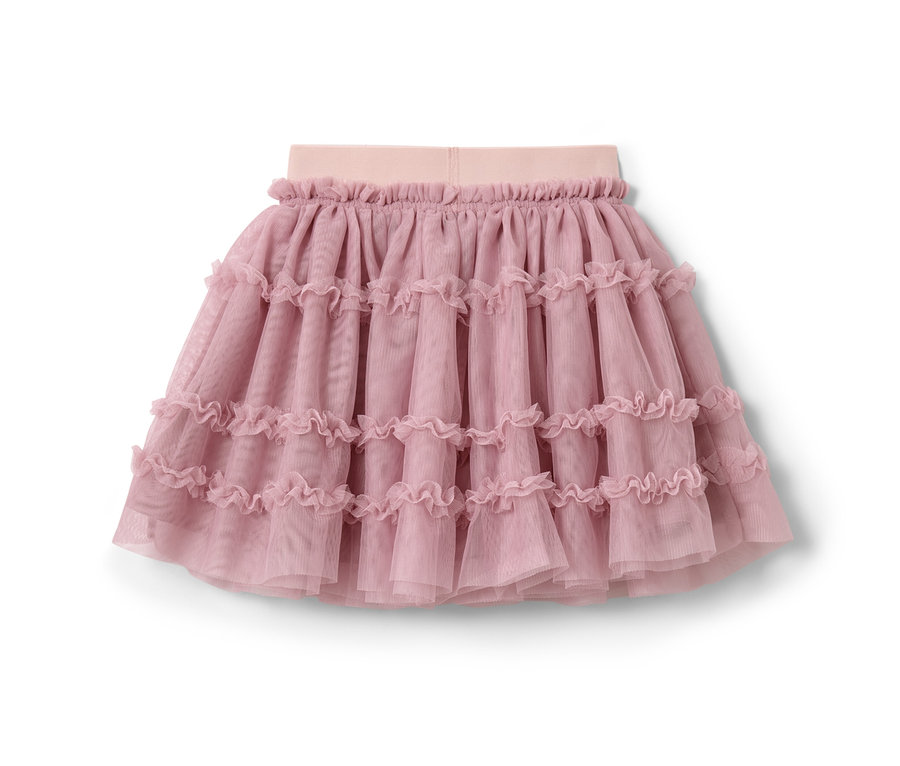 Rosa Kinder-Tüllrock.