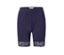 Dunkelblaue Radlershorts mit Spitzenborte.