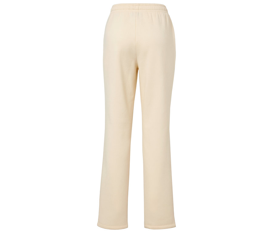 Beige Trainingshose von hinten.