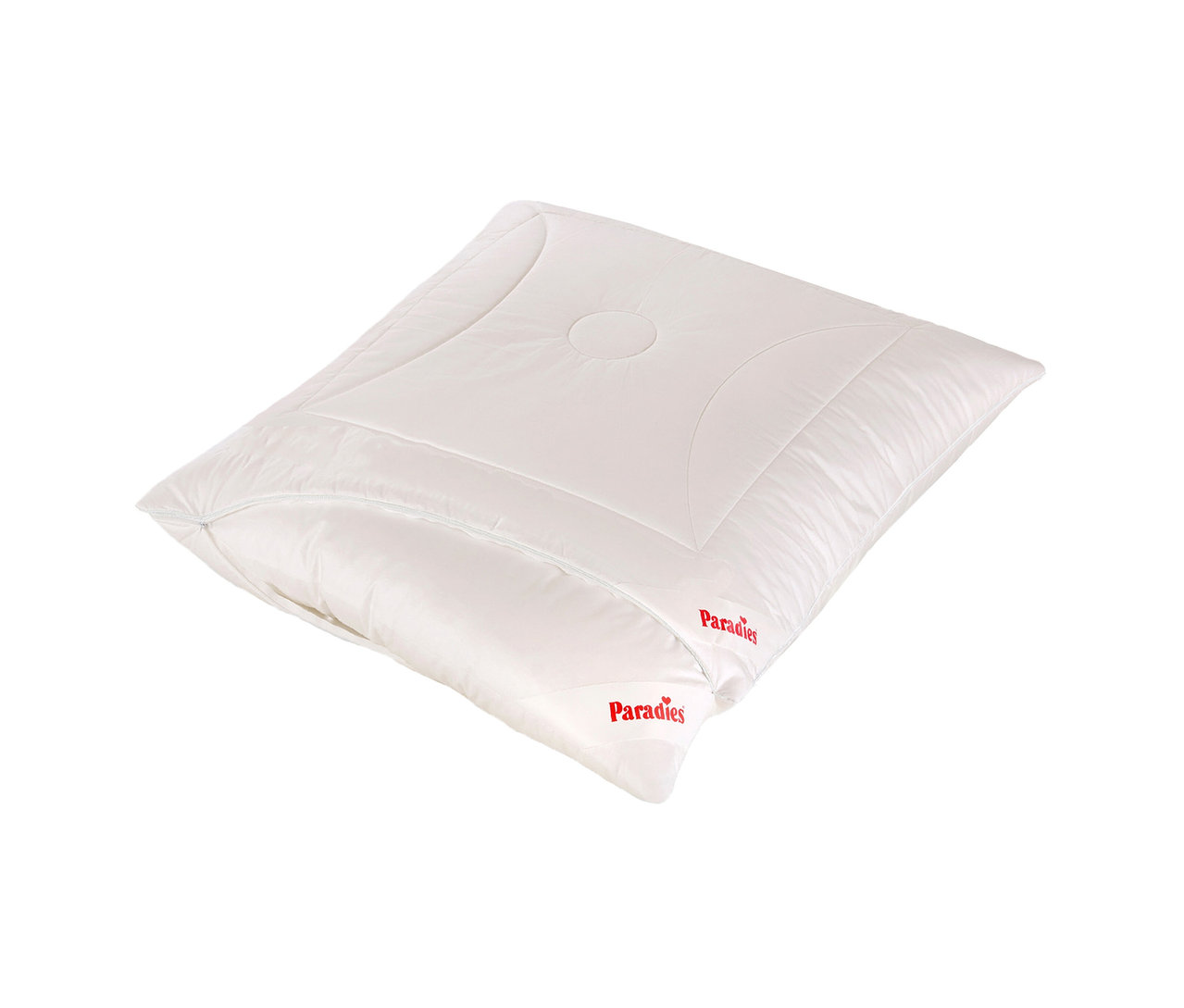 Detail von einem gesteppten Paradies Kopfkissen »HanseTraum«, 80 x 80 cm.