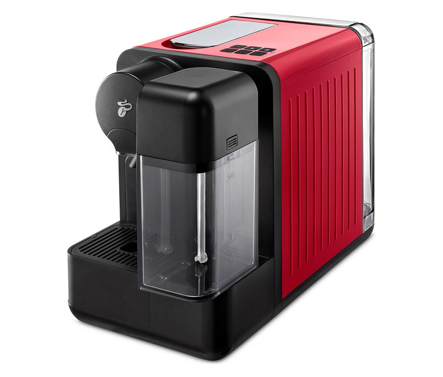 Rote Cafissimo milk Kaffeemaschine.