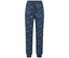 Blau mit Alloverprint