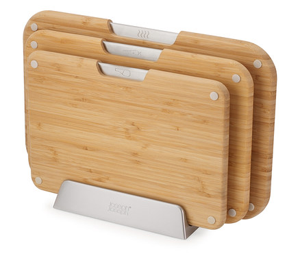 3 Joseph Joseph Boards Bamboo Schneidebretter