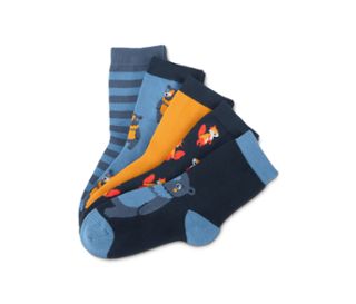 mit Bär- und Fuchs-Motiven