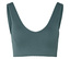 Seamless-Bustier, petrol