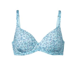 Türkis mit floralem Alloverprint