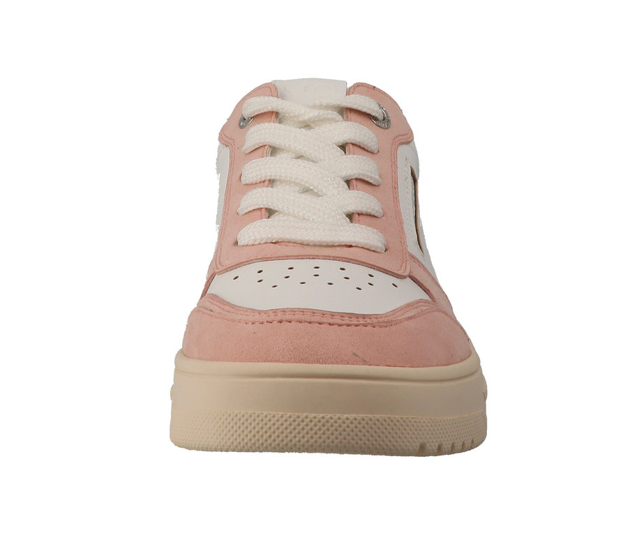 Rosa-weißer Tom Tailor Sneaker aus PU.