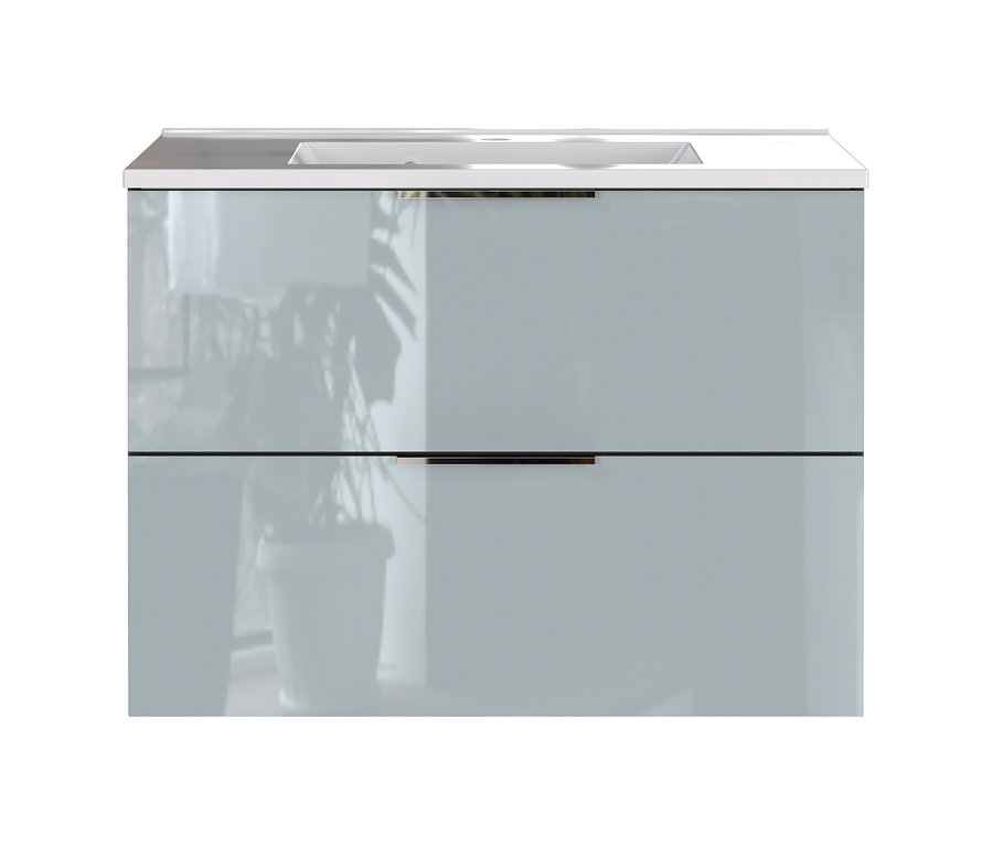 Blauer Waschtisch-Unterschrank »Vasio«.