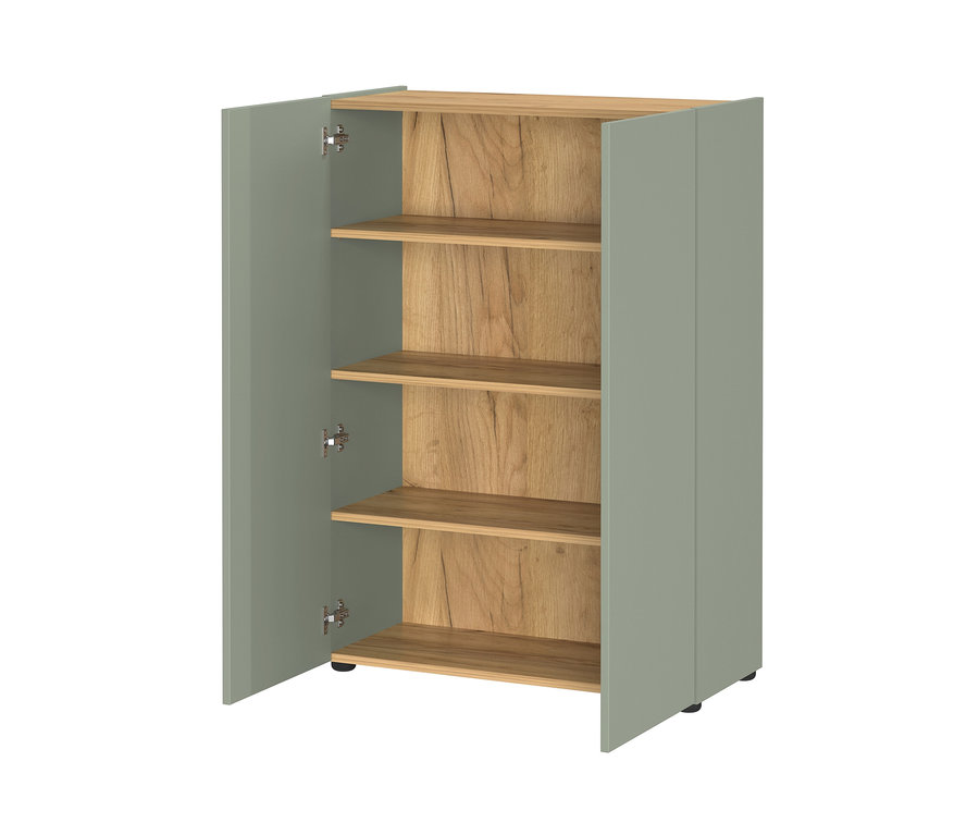 Geöffneter Schuhschrank »Alviano«, taupe.