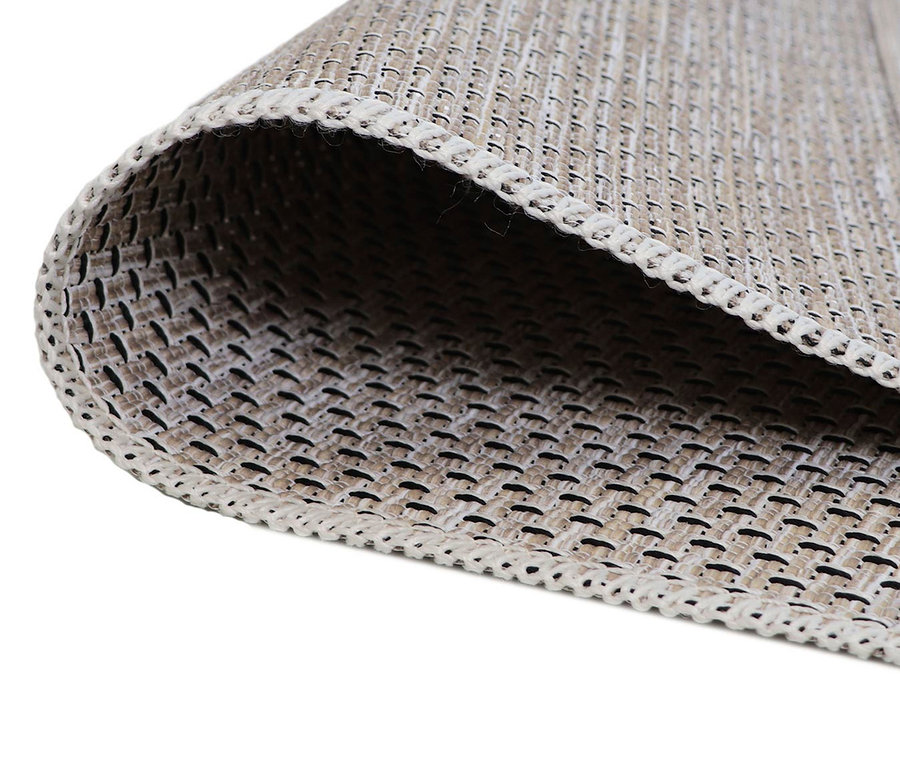 Detailansicht des beigen Kinderteppichs NAVAJO Lama, ca. 135 x 190 cm.