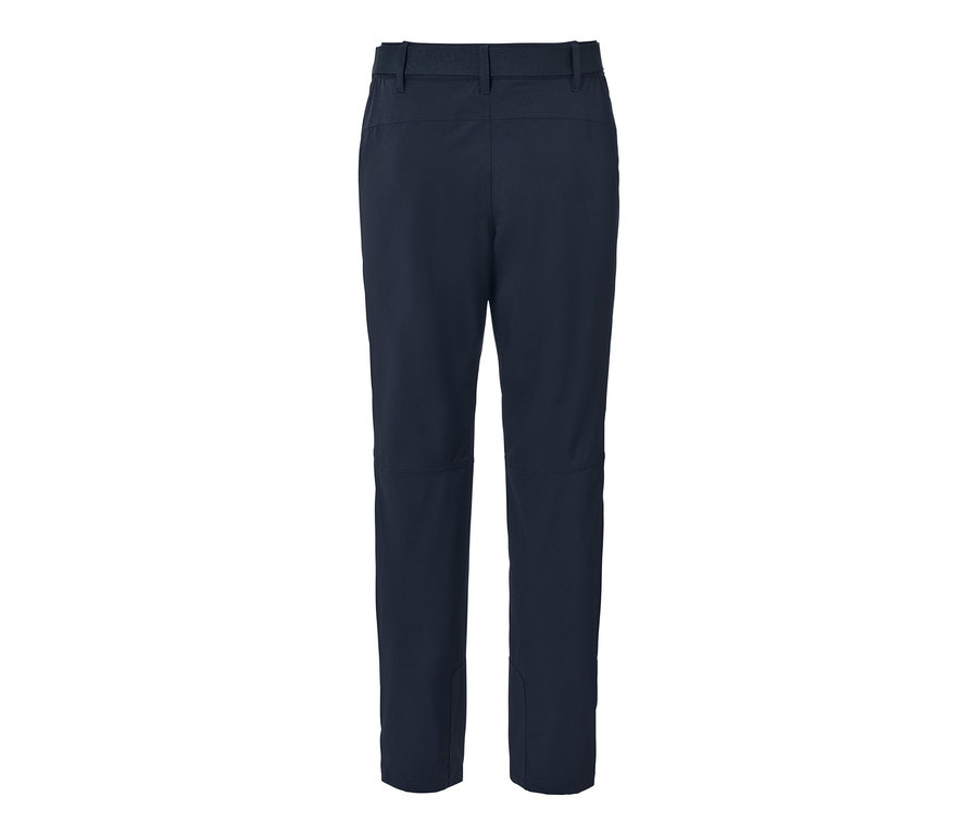 Dunkelblaue Outdoorhose.