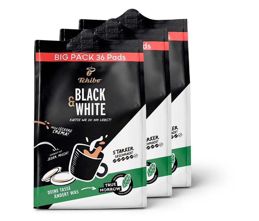 BLACK & WHITE Pads - 3 x 36 Pads
