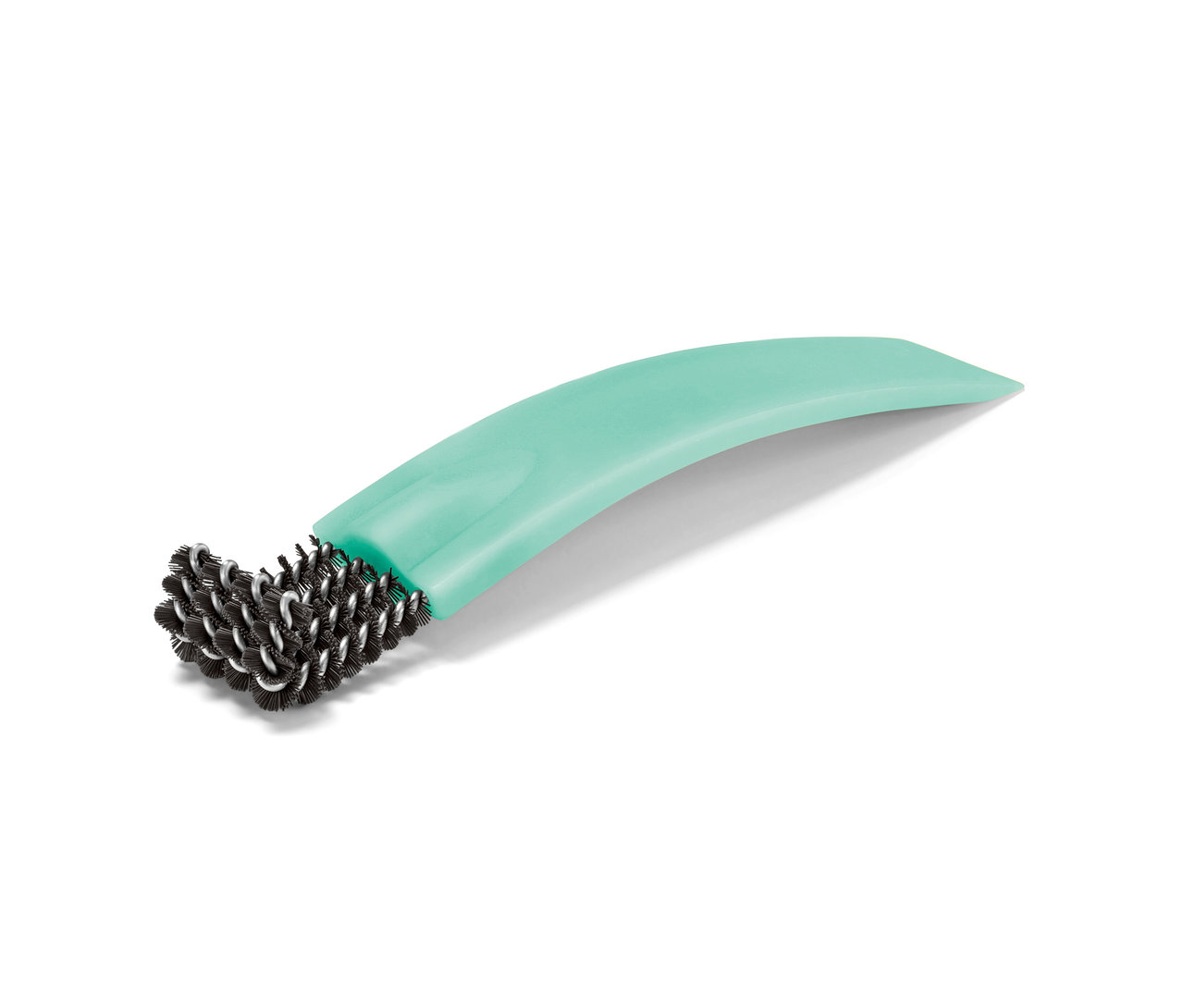 Eine Backofenbürste mit Schaber.