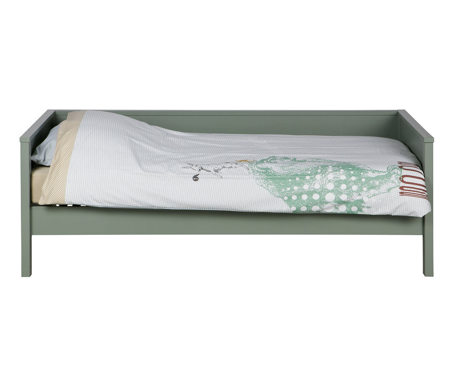 Grünes Woood Sofabett »Nikki« mit Muster.