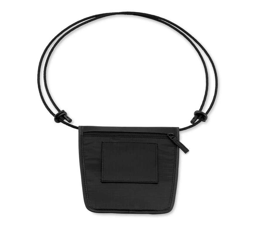 Schwarzer Brustbeutel.