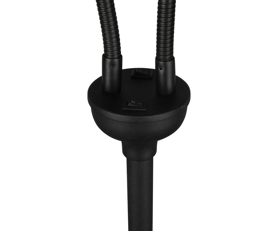 Detail der schwarzen Reality Stehleuchte »Tommy«.