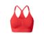 Rotes Seamless-Sport-Bustier.
