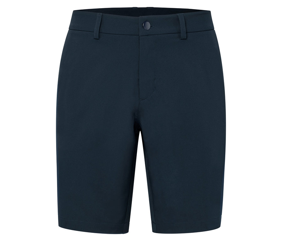 Marineblaue Funktionsshorts.