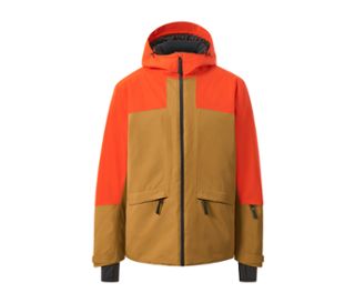 Orange, braun