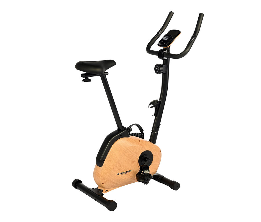 Heimtrainer 2.2 in Holzoptik.