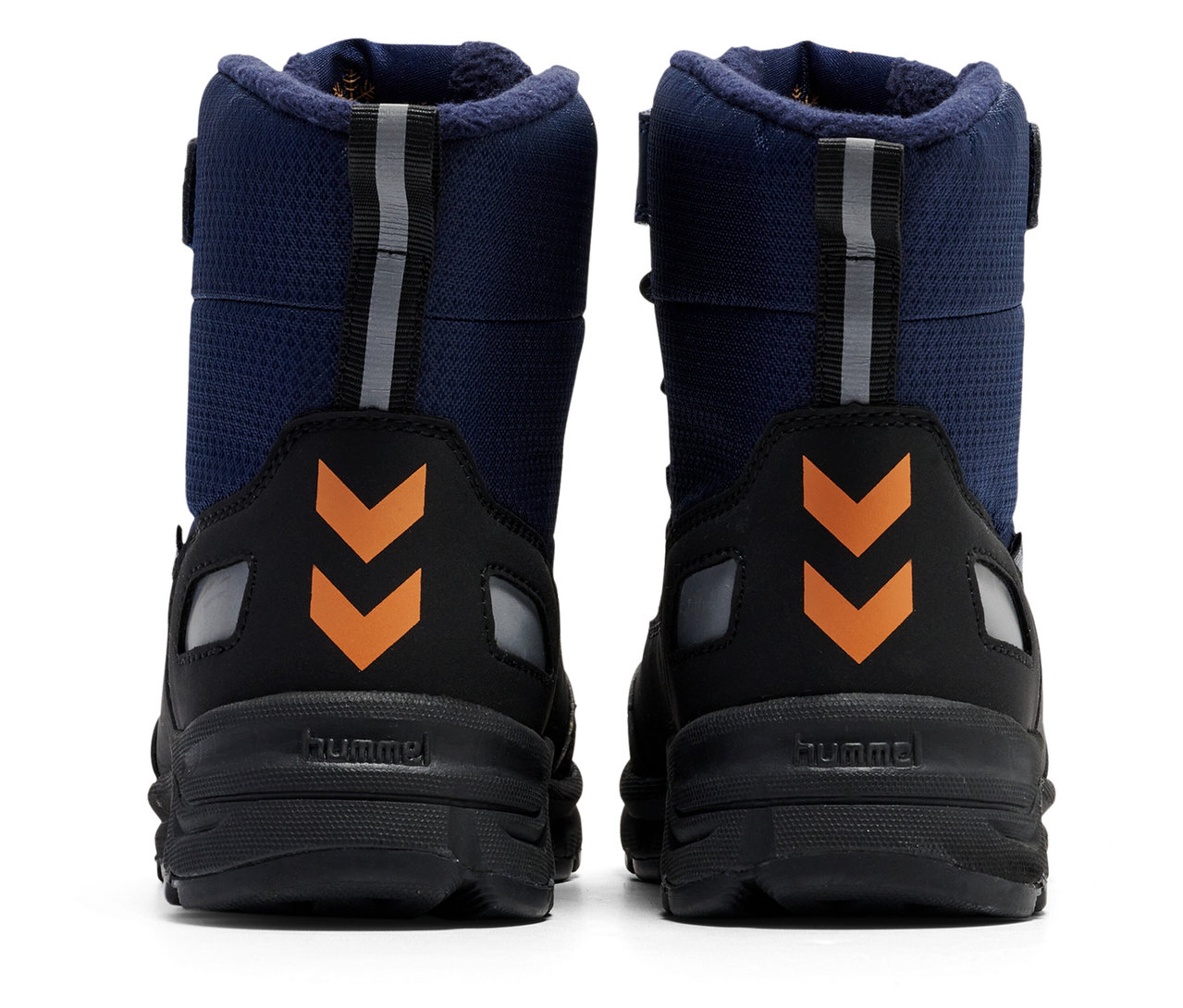 Paar blaue Hummel Snow Boot Tex.