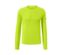 Neonlimes Langarm-Funktionsshirt.