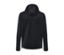 Schwarze Thermojacke von hinten.