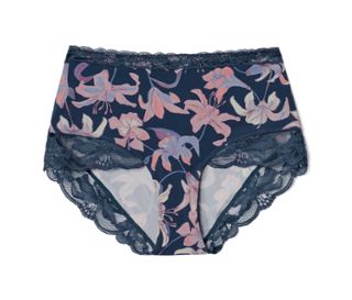 Blumen-Alloverprint