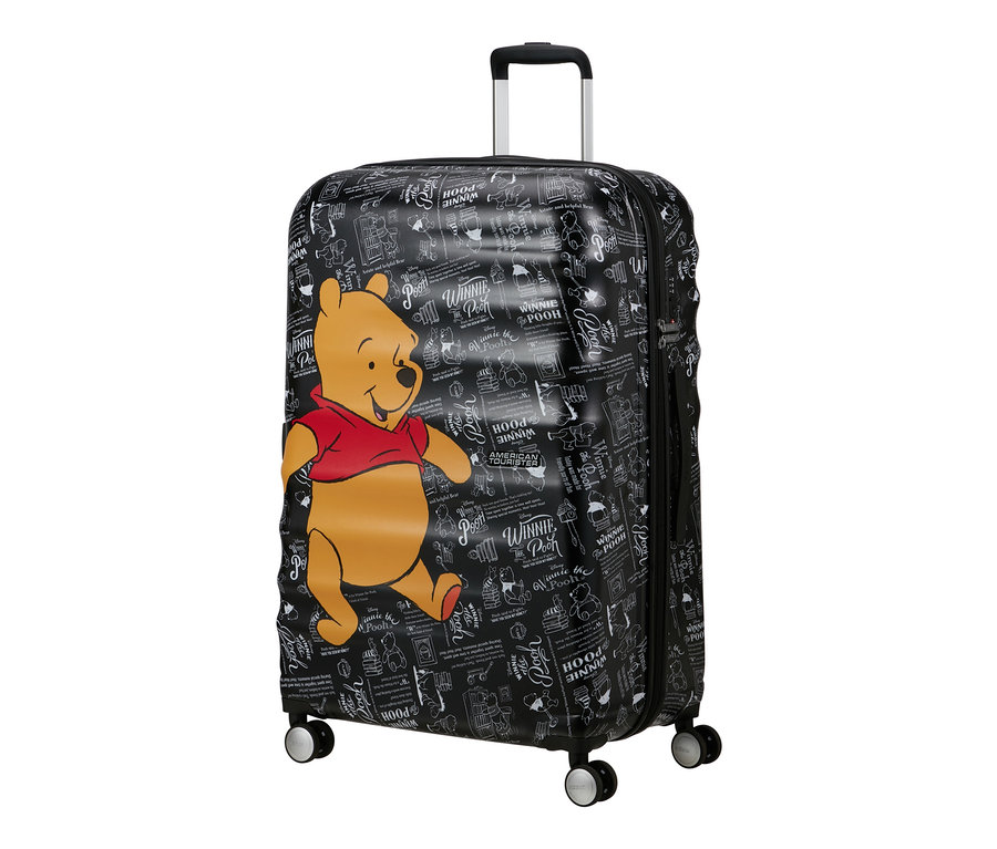 Großer, schwarzer American Tourister Wavebreaker »Winnie Poo«.