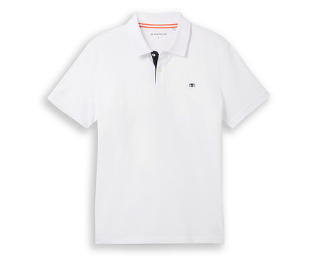 Tom Tailor Piqué Poloshirt, White