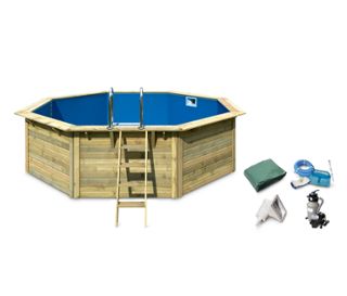 Holz-blau