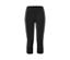 Schwarze 3/4-Trekking-Tight.