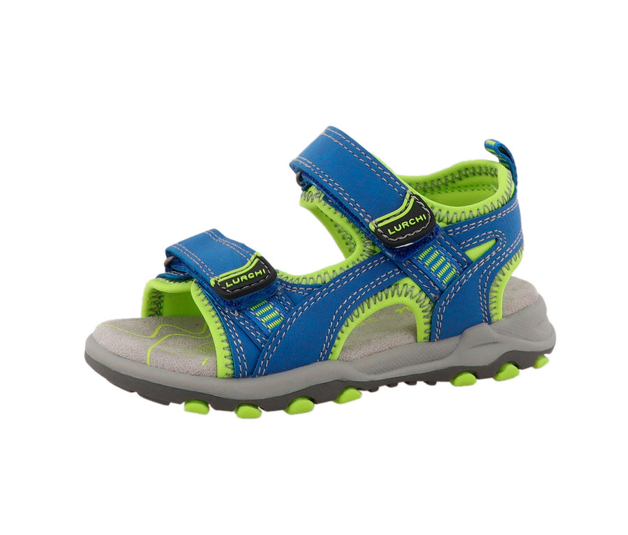 Blaue Lurchi Trekkingsandale.