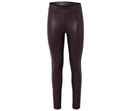 Leggings in Lederoptik