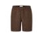 Leinen-Shorts - Braun