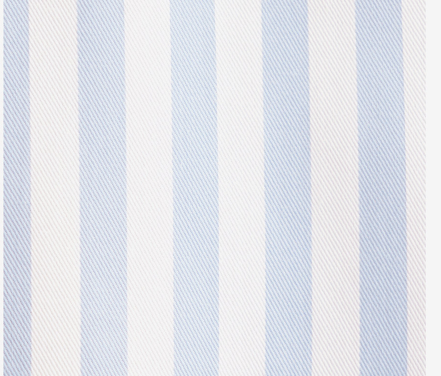 Blaue und weiße Streifen der Seidensticker Oversize Hemdbluse.