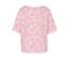 Bedrucktes Sweatshirt, rosé - Rosé