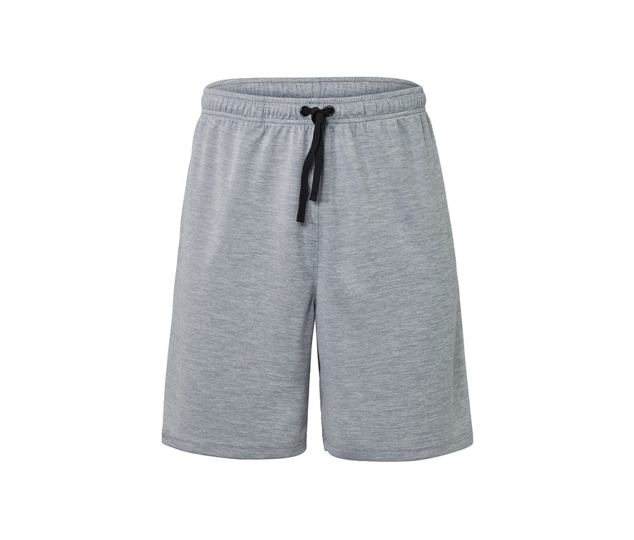 Graue Sportshorts.