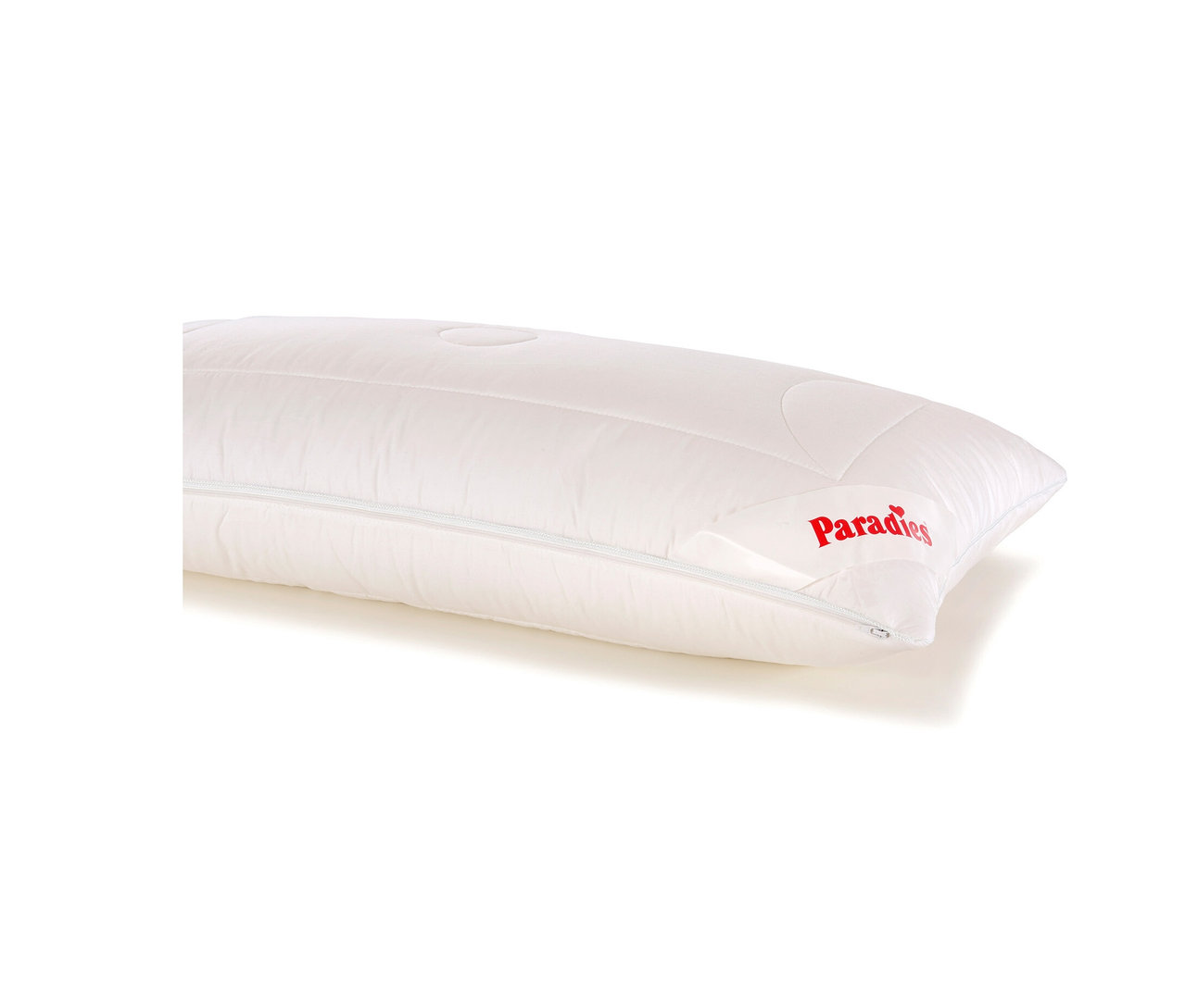 Detailaufnahme eines gesteppten Paradies Kopfkissens »HanseTraum«, 40 x 80 cm, mit Reißverschluss.