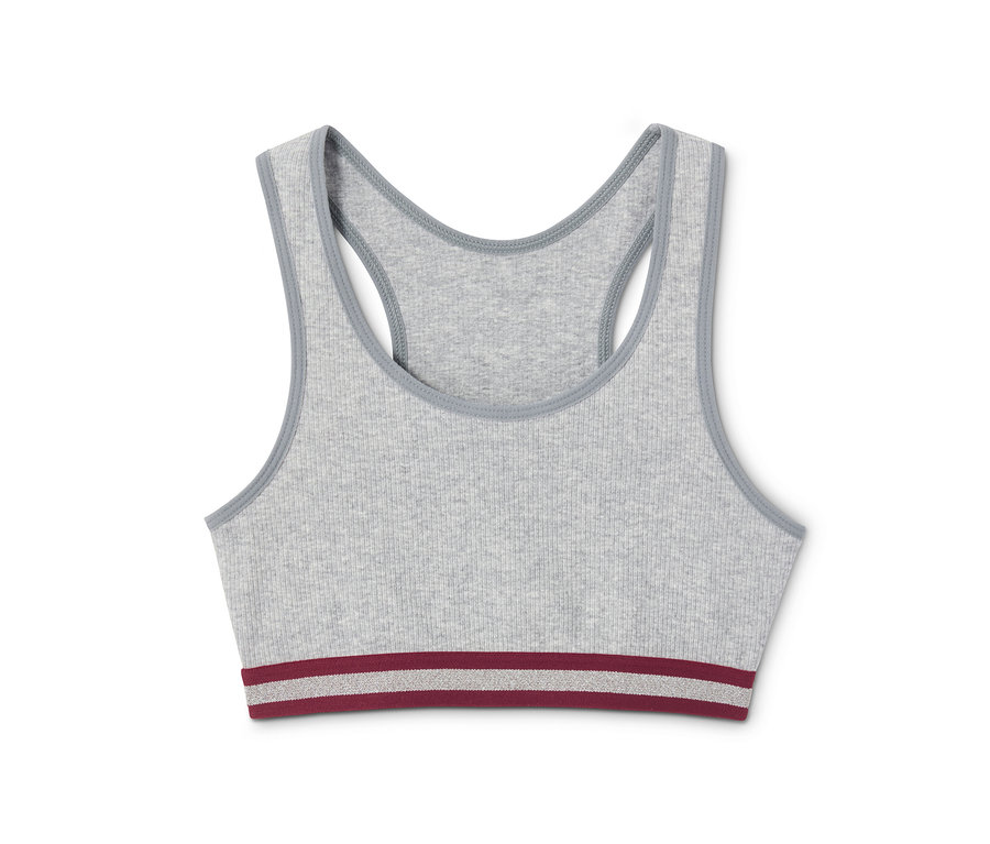 Graues Bustier aus einem 3er Set.