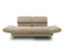 Beiges DOMO 2-Sitzer-Sofa »FuAR« mit drehbaren Armlehnen.