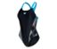 arena Feel Damen Badeanzug Swim Pro Back Bustier, BLACK-TURQUOISE - /img/gQQXkzRM/64/image.jpeg