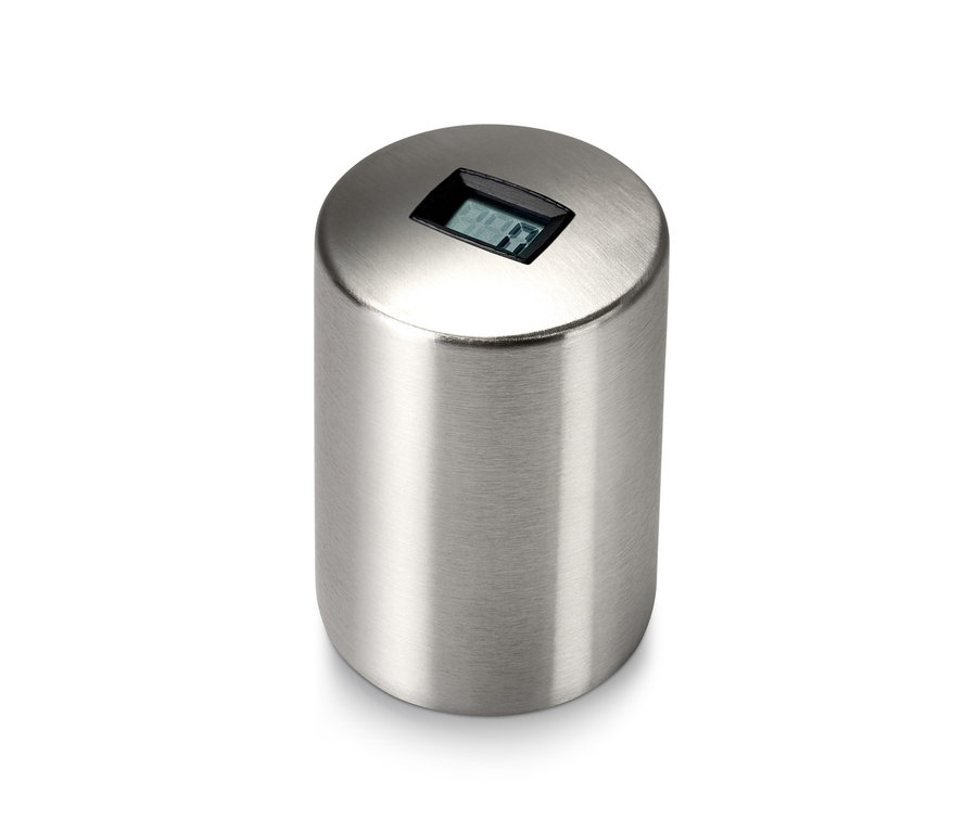 Detailaufnahme eines Flaschenöffners mit Zählfunktion.