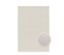 Cremefarbener Teppich »Daisy« mit Detailaufnahme der Textur.
