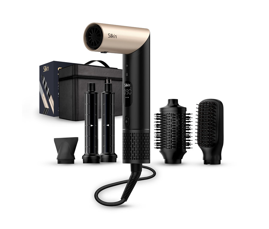 Silk'n Multihaarstyler »SilkyAirFlex« Set mit verschiedenen Aufsätzen.