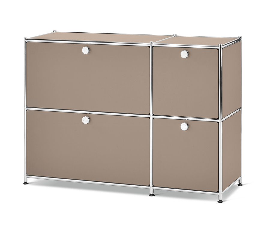 Sideboard Metall »CN3« mit 4 Klappenfächern.