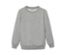 Graues Kinder-Sweatshirt mit angerauter Innenseite.