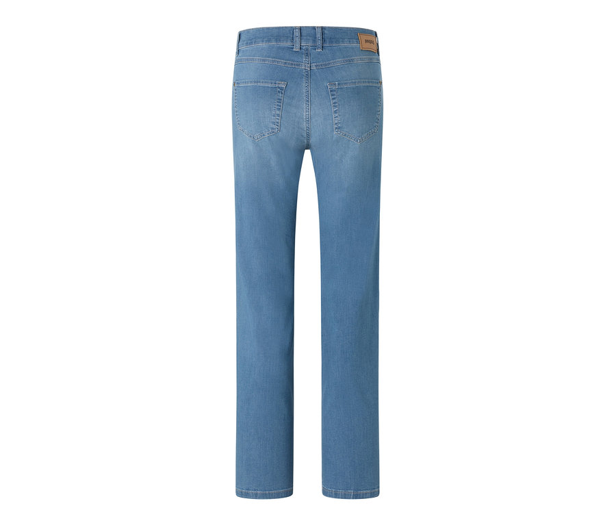 Helleblaue Angels Jeans »Lara« Straight Fit von hinten.